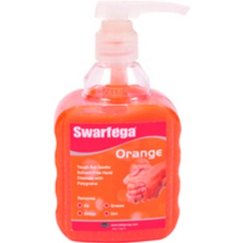 Pack Of 6 Deb Swarfega Orange Hand Clean 450ml Pump