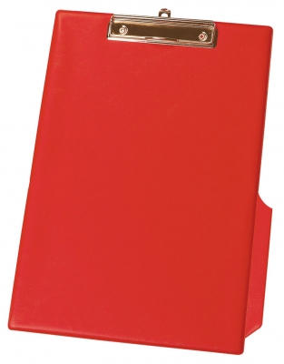 Red Q Connect PVC Clipboard Foolscap/A4