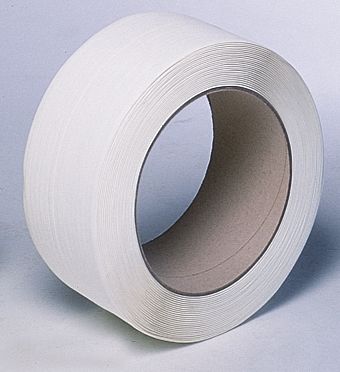 White Polyprop 12mm x 3000m Machine Strapping