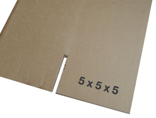 25 127mm x 127mm x 127mm Single Wall Corrugated Boxes