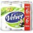 Triple Velvet Toilet Roll Pack of 18 White