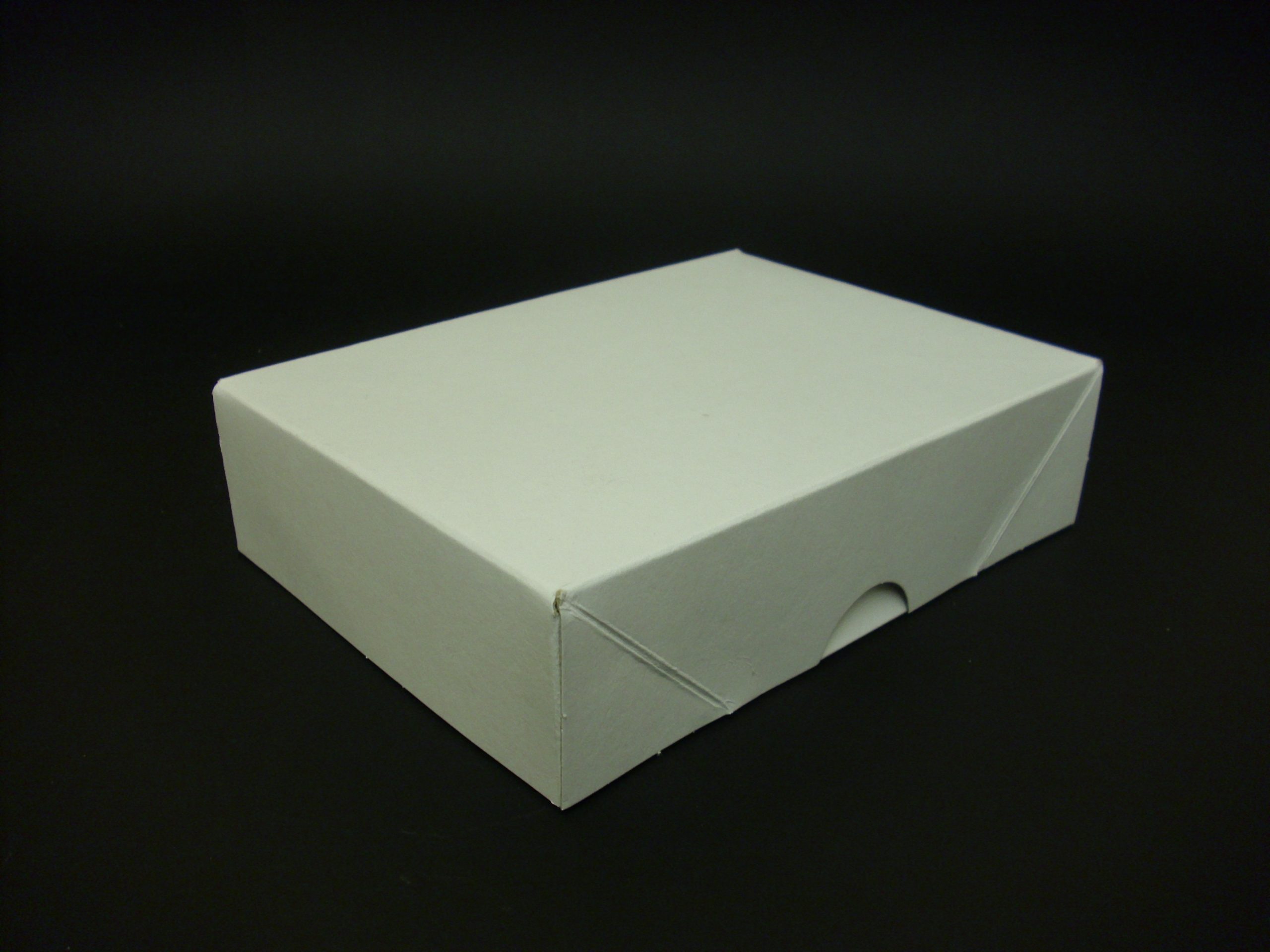 100 A5 White Soild Board Base & Lid Cartons