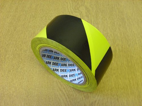 Hazard Tape Black/Yellow 50mm x 33m