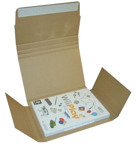 10 Corrugated Self Seal DVD Mailers