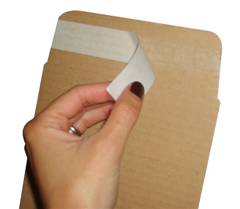 10 Corrugated Self Seal DVD Mailers