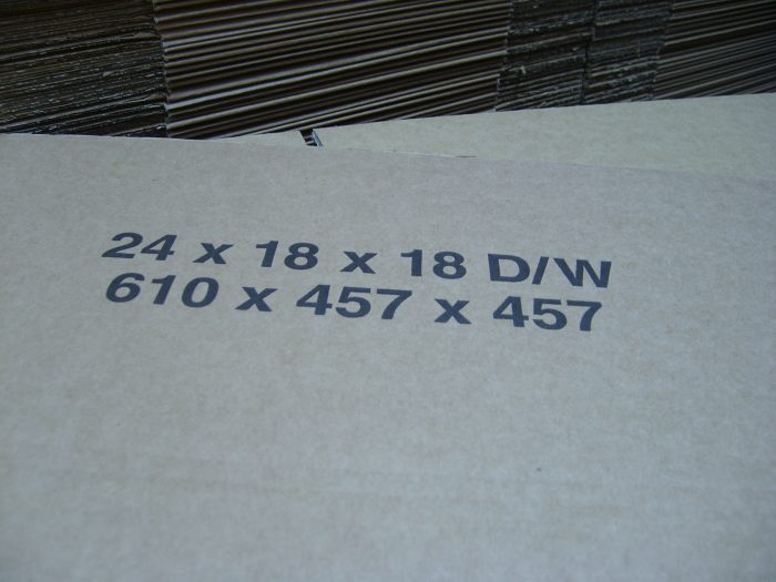 Strong Double Wall Carton 610mm x 457mm x 457mm