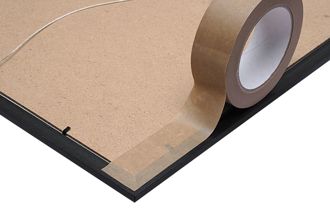 Roll Self Adhesive Kraft Paper Tape 50mm x 50m