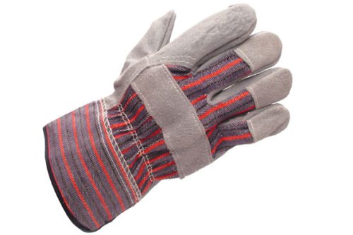 Candian Style Leather Palm Rigger Gloves