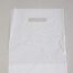 500 White Polythene Carrier Bags 15 x 18 x 3"