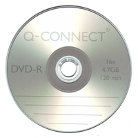 Pack Of 25 Q Connect DVD-R Cakebox