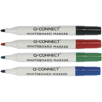 Q Connect Dry Wipe Marker Assorted Pack Of 10