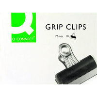 Q Connect Grip Clip 75mm Pack Of 10