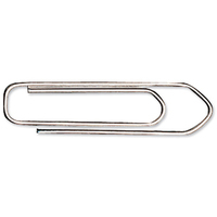 Q Connect Paperclip 26mm No Tear Pack Of 100