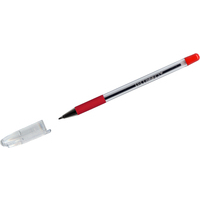 Pack Of 20 Red Q Connect Stick Ball Point Pen Medium Nib