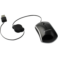Q Connect Retractable Cord Mini Mouse