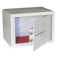 Q Connect Key-Operated Safe 10 Litre H200xW310xD200mm