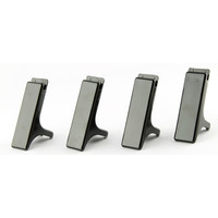 Black Q Connect Executive Letter Tray Risers