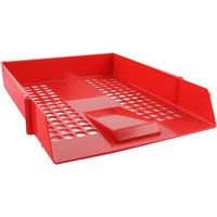 Red Q Connect Letter Tray Plastic
