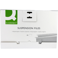 Pack Of 10 Tabbed Foolscap Q Connect Suspension File