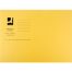 Pack Of 100 Q Connect 180gsm Square Cut Folder Light-weight Foolscap Yellow