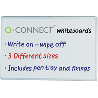Q Connect Dry Wipe Board 900x600mm