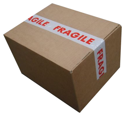 Roll Printed "Fragile" Tape 50mm x 66m