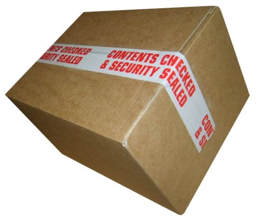Roll Printed "Contents Checked" Tape 50mm x 66m