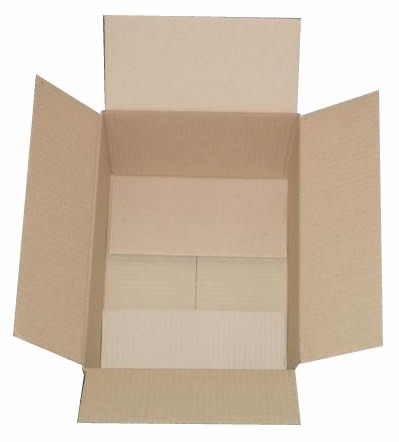 25 102mm x 102mm x 102mm Single Wall Corrugated Boxes